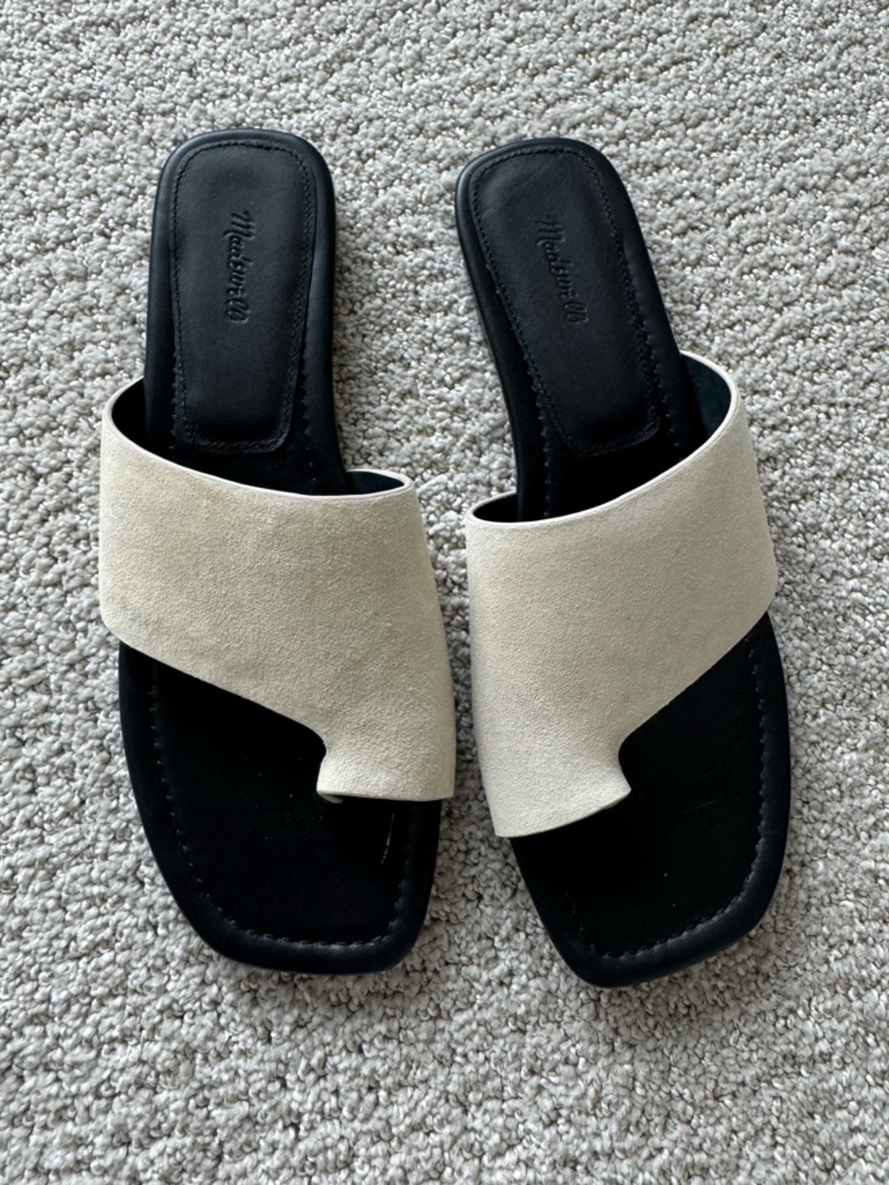 Madewell (Maycie) Suede Slide Sandal